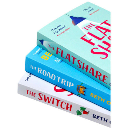 Beth O'Leary 3 Books Collection Set (The Road Trip, The Switch, The Flat Share)
