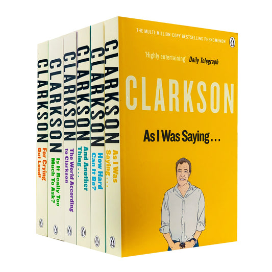 The World According to Clarkson 6 Books Set by Jeremy Clarkson