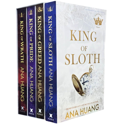 Kings of Sin Series 4 Books Collection Set by Ana Huang (King of Wrath, King of Pride, King of Greed, King of Sloth)