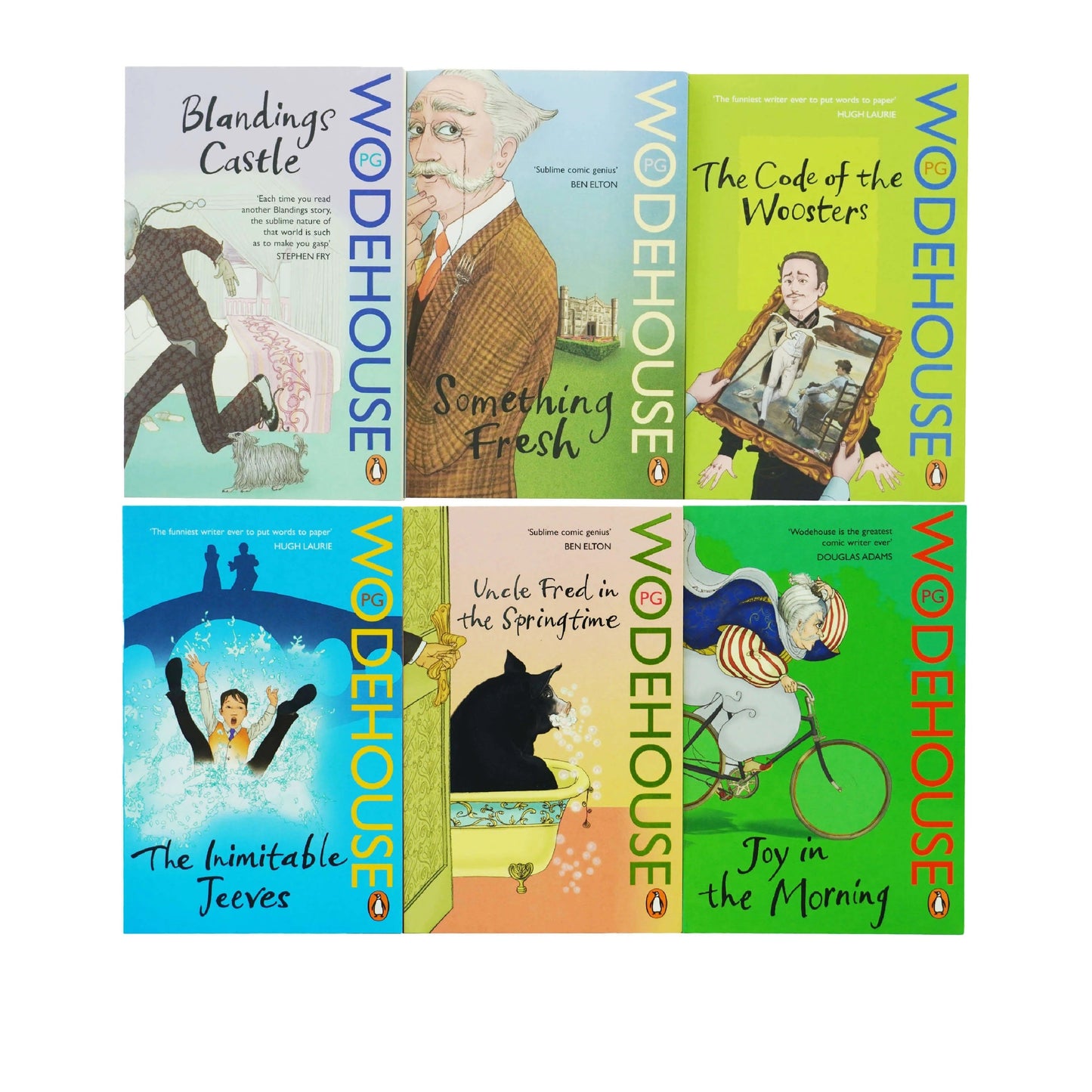 The Best of Wodehouse Collection 6 Books Set By P.G. Wodehouse