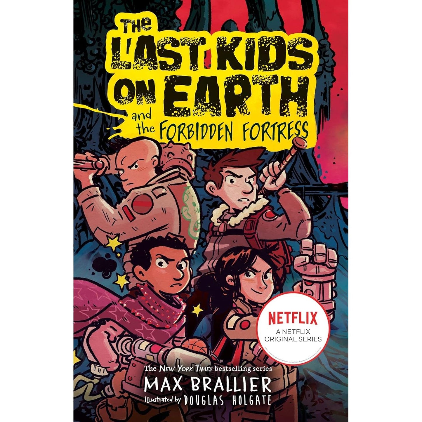 The Last Kids on Earth 3 Books Collection Set by Max Brallier (Books 7-9) (Doomsday Race, Forbidden Fortress, Monster Dimension)