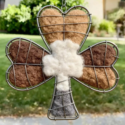 🔥LAST DAY 49% OFF - 🕊️🏡Handmade Natural Alpaca Fiber Bird Nesting Heart❤️A Cozy Gift for Birds