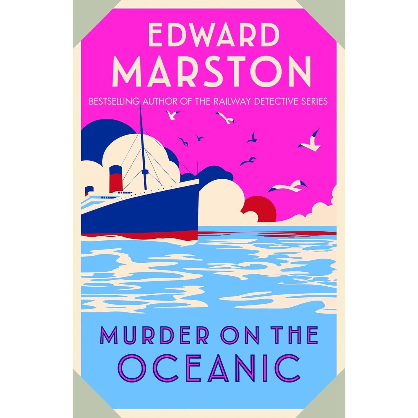 Edward Marston Ocean Liner Mysteries Collection 6 Books Set