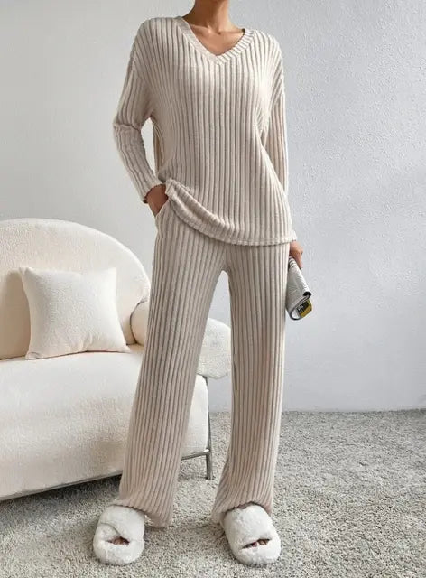 Casual 2-Piece Autumn Loungewear Set