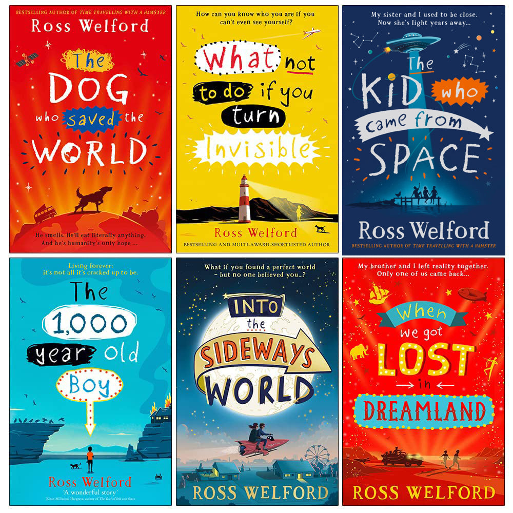 Ross Welford Collection – 6 Books Set | Bestselling Children’s Adventure & Time-Travel Fiction (The Dog Who Saved the World, The 1,000-Year-Old Boy & More)