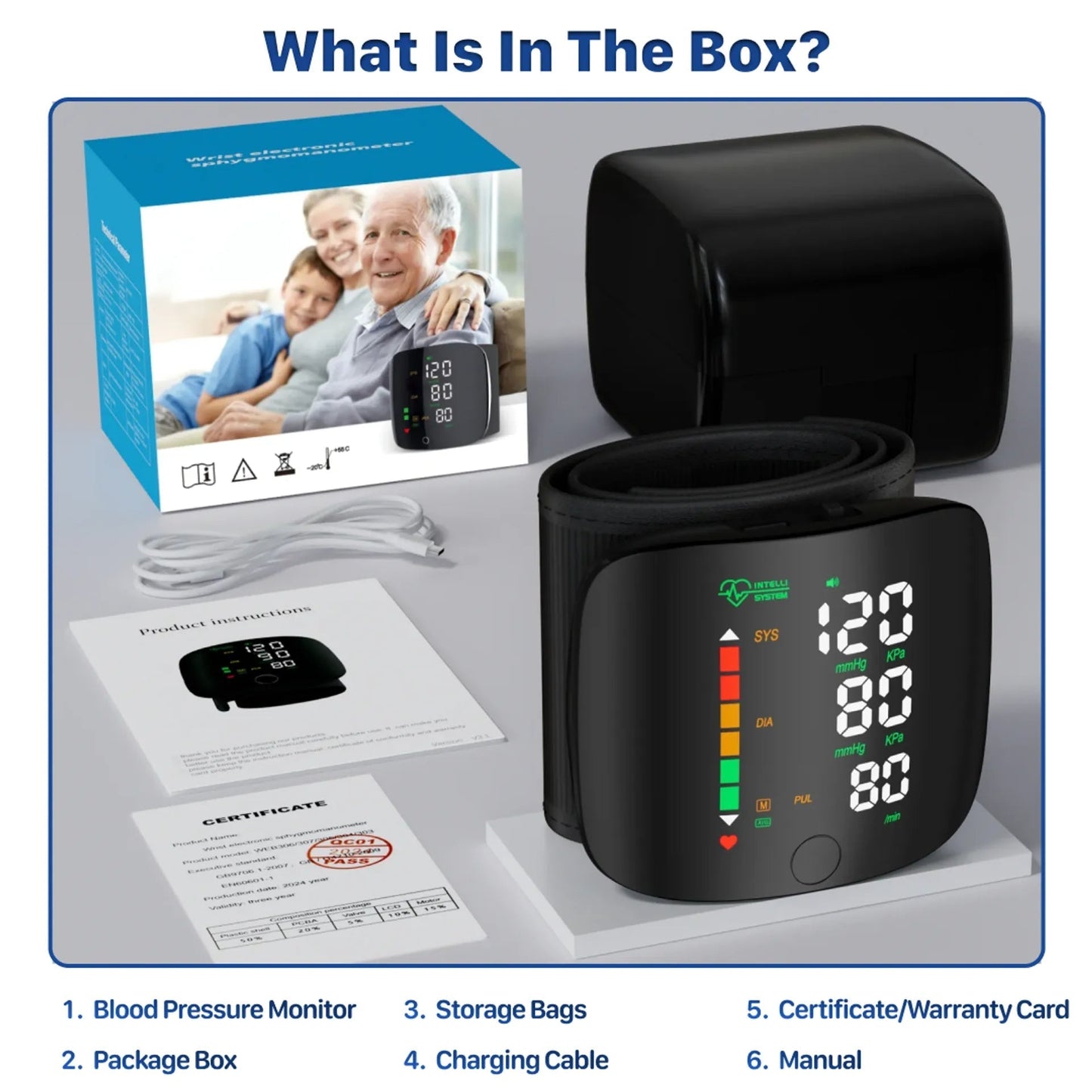 🔥 Limited Time 50% OFF ⚡Wrist Blood Pressure Monitor