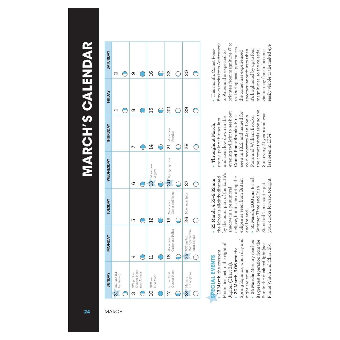 Philip's Stargazing 2024 Month-by-Month Guide to the Night Sky Britain & Ireland by Nigel Henbest