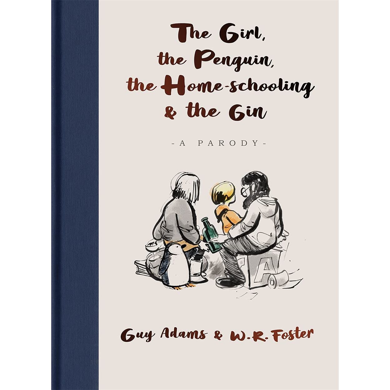 The Boy The Mole The Fox and The Horse By Charlie Mackesy & The Girl the Penguin the Home-Schooling and the Gin By Guy Adams 2 Books Collection Set