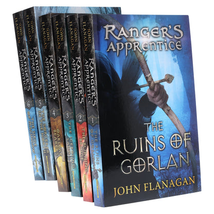 Rangers Apprentice 6 Books Collection Set Series 1 - Ruins Of Gorlan Burning Bridge Icebound Land ..