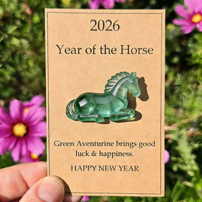 🐎🍀Lucky Crystal Horse — A Symbol of Strength & New Beginnings (2026)