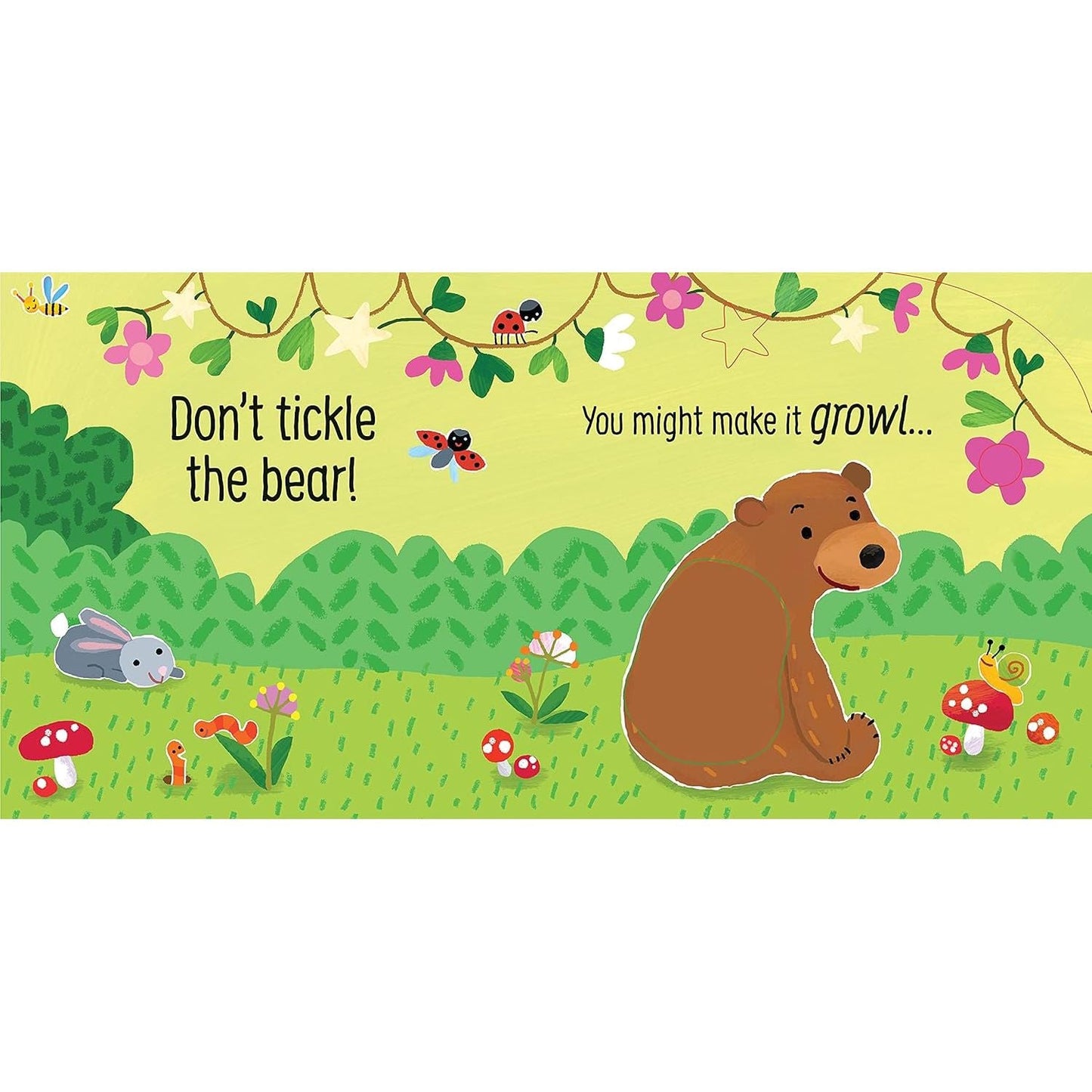 Don't Tickle The Bear!: you might make it growl (Touchy-feely sound books) by Sam Taplin