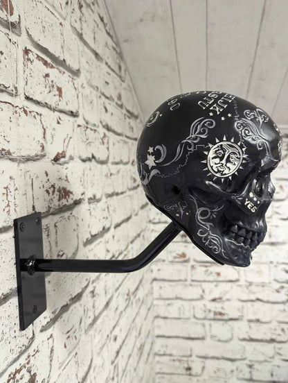 🏴‍☠️Motorcycle helmet and jacket skull holder