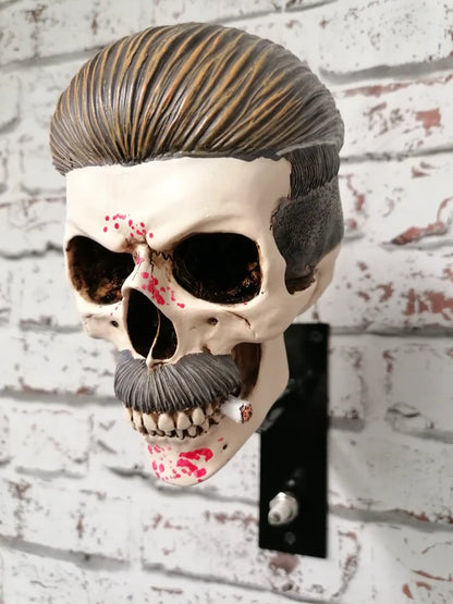 🏴‍☠️Motorcycle helmet and jacket skull holder