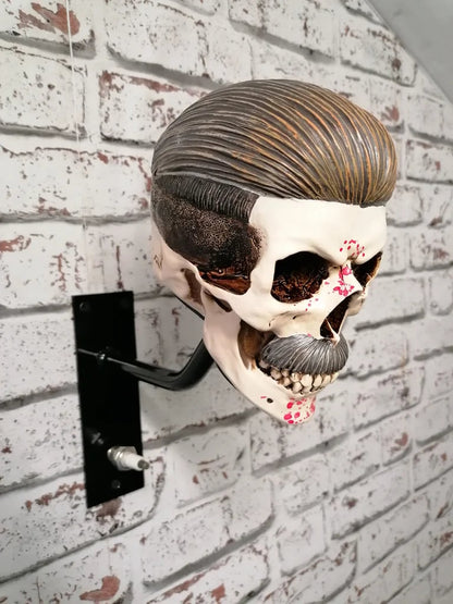 🏴‍☠️Motorcycle helmet and jacket skull holder