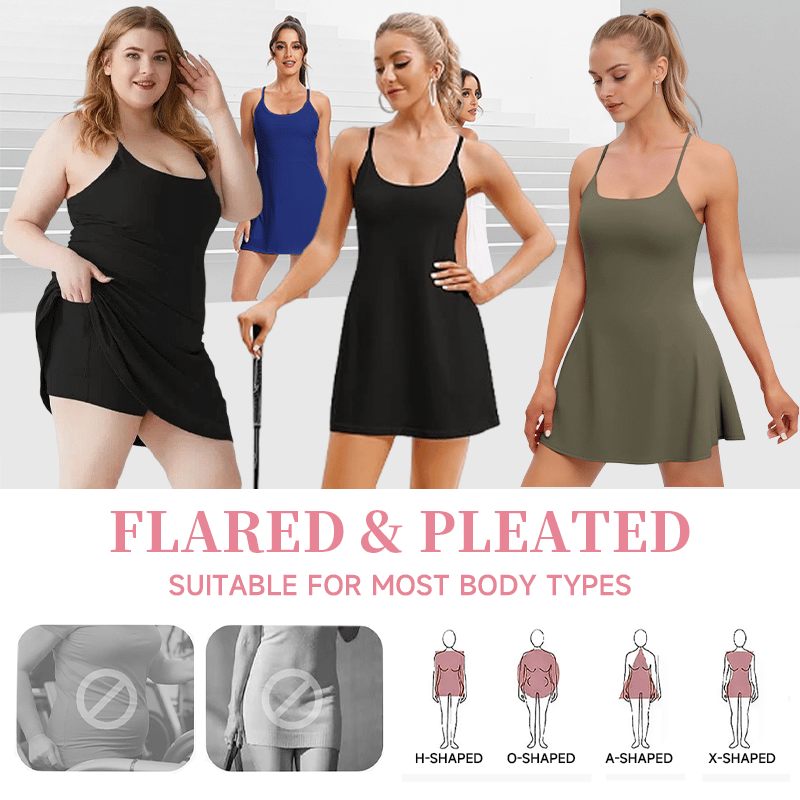 🎁Last Day 49% OFF🔥The Ultimate Tummy Control Backless Active Dress