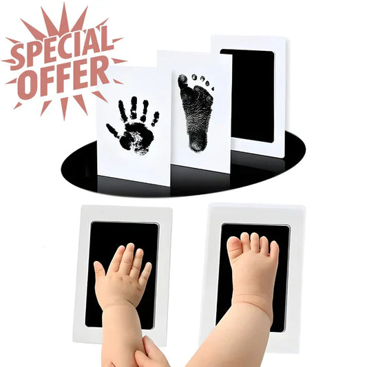 Clean-Touch Ink Pad Kit for Baby Hand and Footprint