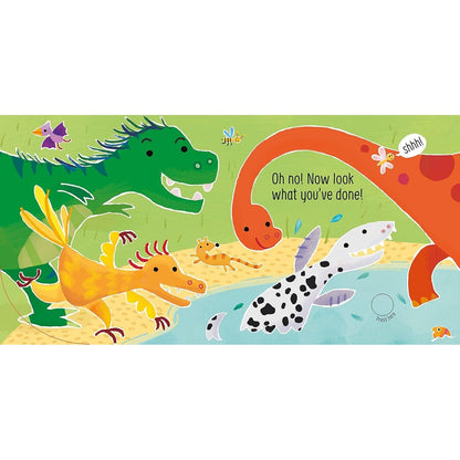 Don't tickle the T. Rex! (Touchy-feely sound books)