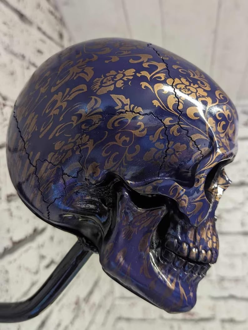 🏴‍☠️Motorcycle helmet and jacket skull holder