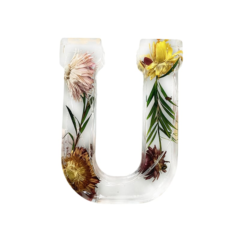 🌸Handmade Floral Resin Home Decor/ Night Light