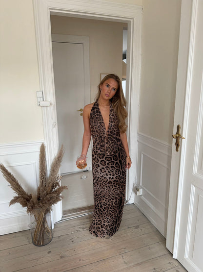 Leopard Maxi Dress
