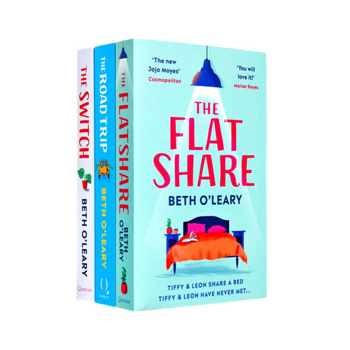 Beth O'Leary 3 Books Collection Set (The Road Trip, The Switch, The Flat Share)