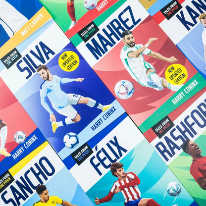 Tales from the Pitch Football Superstar Heroes 20 Books Collection Set By Harry Coninx and Matt Carver
