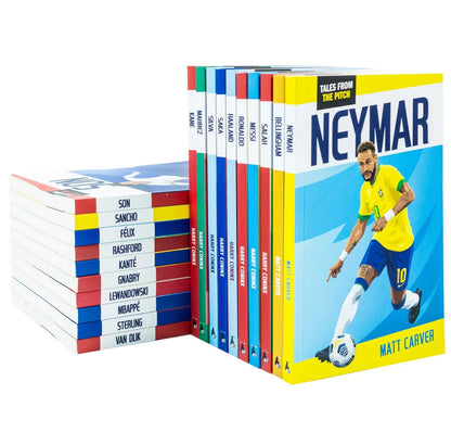 Tales from the Pitch Football Superstar Heroes 20 Books Collection Set By Harry Coninx and Matt Carver