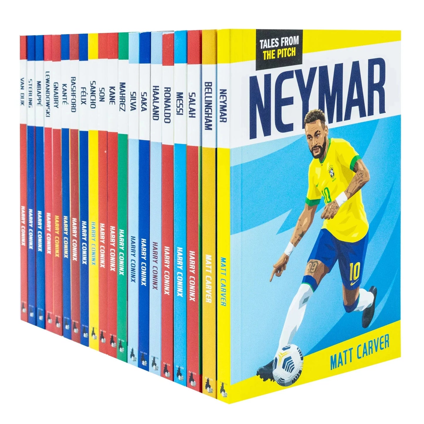 Tales from the Pitch Football Superstar Heroes 20 Books Collection Set By Harry Coninx and Matt Carver