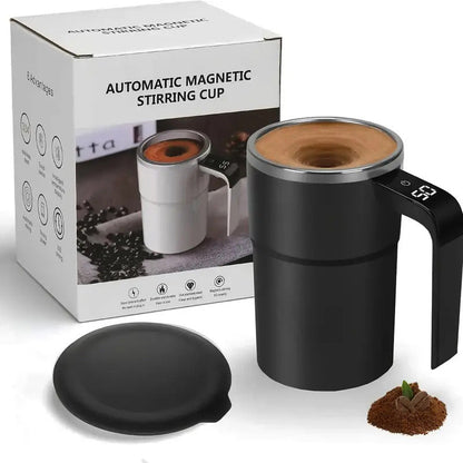 🏆Flash Sale⚡50K+ SOLD! 💥☕ Rechargeable Automatic Magnetic Stirring Coffee Mug Set