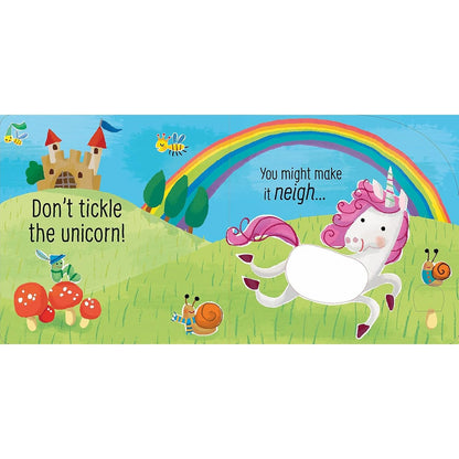 Don't Tickle the Unicorn! (Touchy-feely sound books) by Sam Taplin